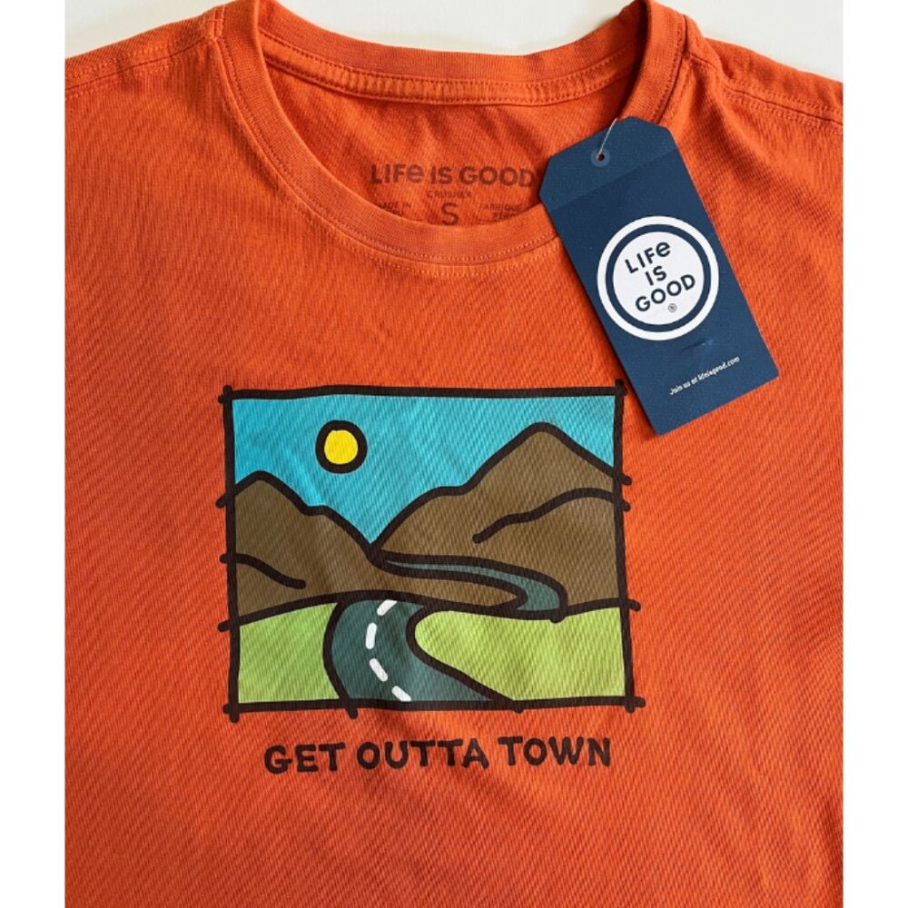 NWT Life is Good men's t-shirt